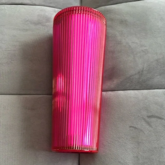 Starbucks Pink Tumbler 24 oz - Picture 2 of 4